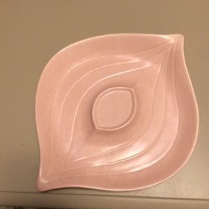 vintage MCM onion plate